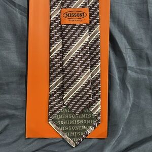 Missoni | Accessories | 0 Silk Missoni Tie New With Box | Poshmark